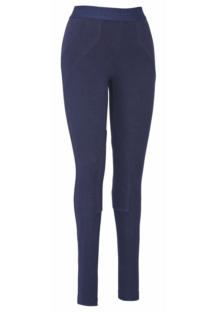 TuffRider Ladies Cotton Schoolers - Navy