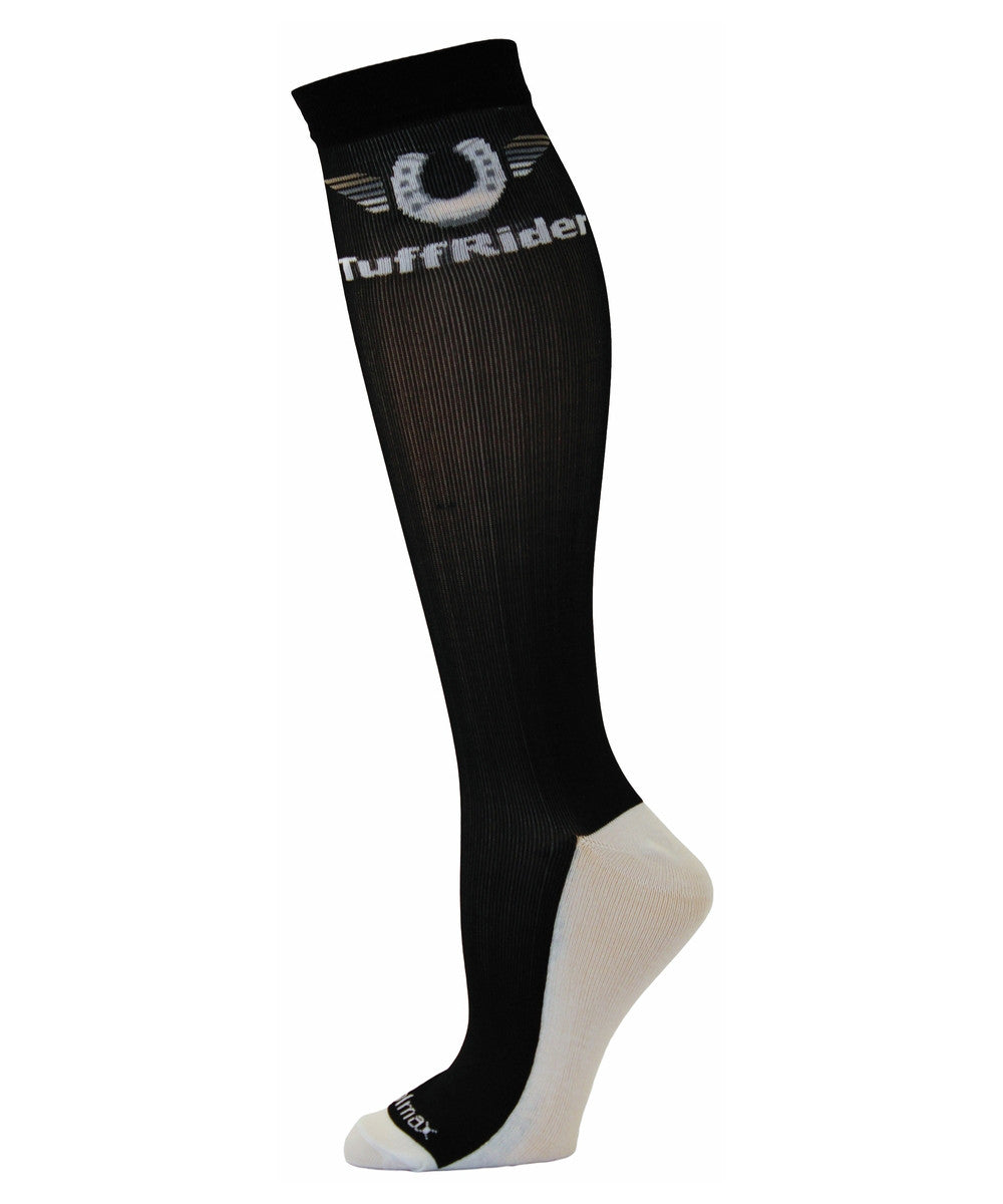 TuffRider Coolmax™ Boot Socks - Black