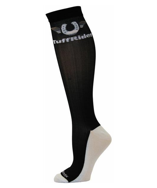 TuffRider Coolmax™ Boot Socks - Black