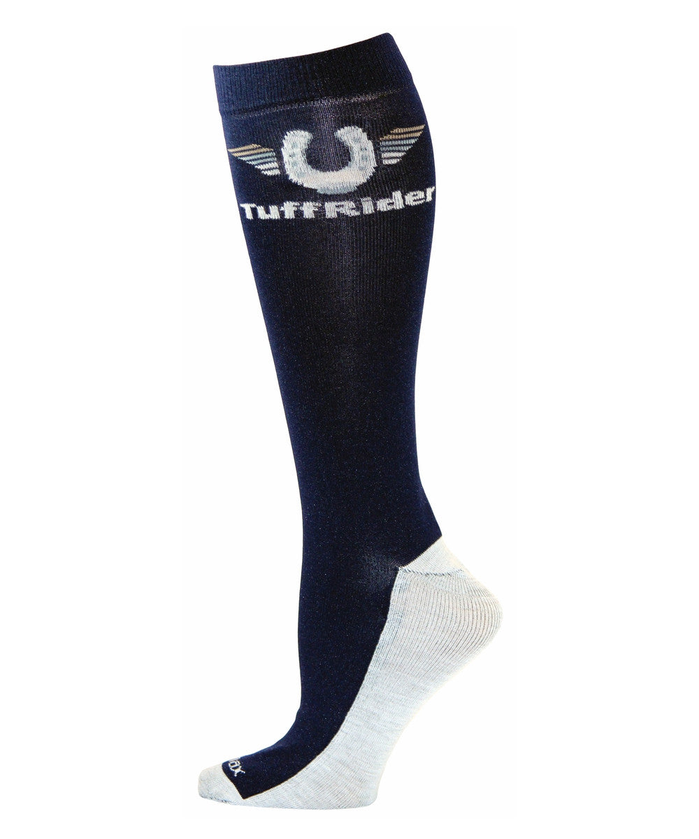 TuffRider Coolmax™ Boot Socks - Navy