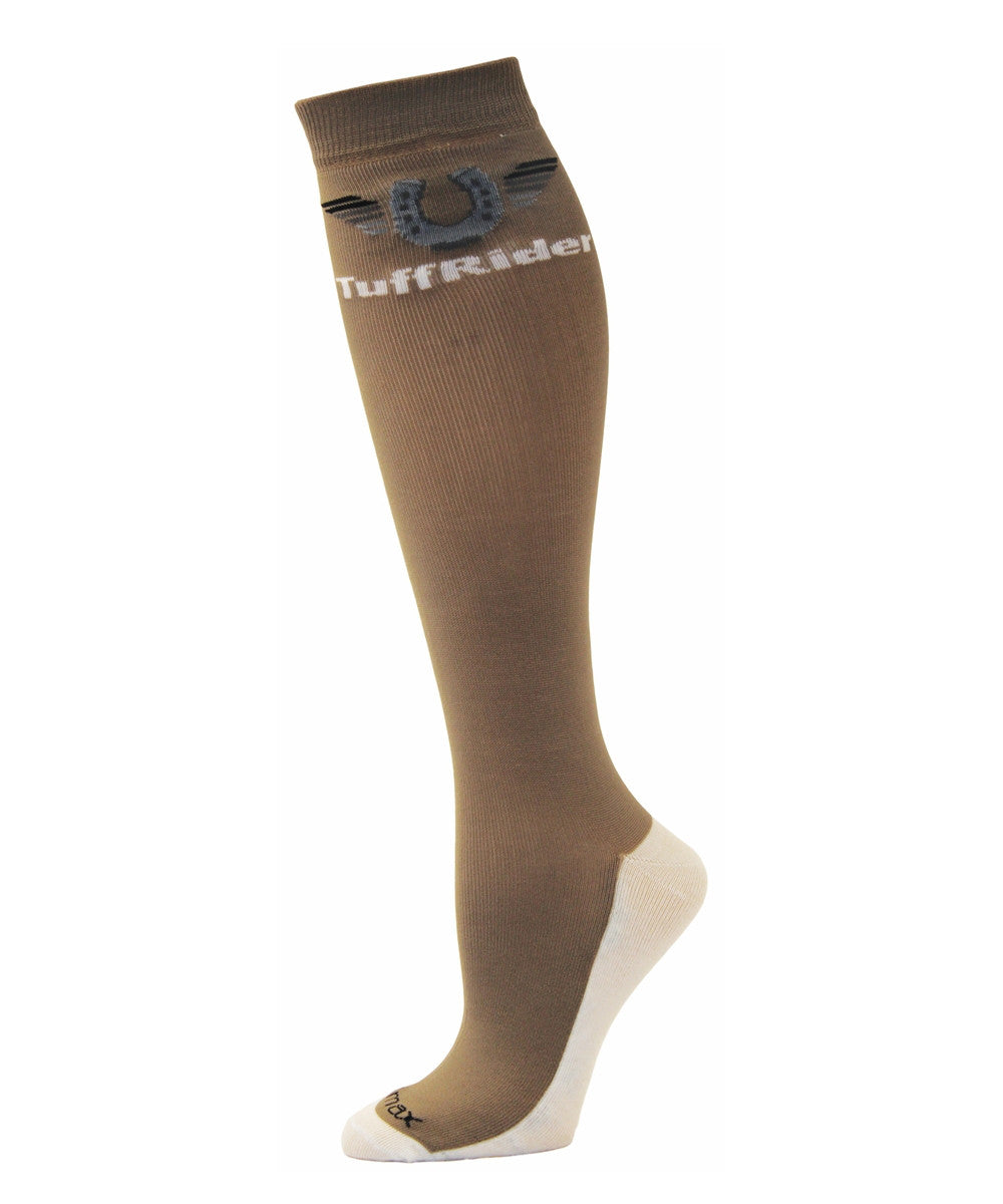 TuffRider Coolmax™ Boot Socks - Sand