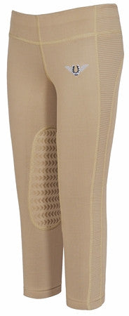 TuffRider Children's Ventilated Schooling Tights - Safari/Safari