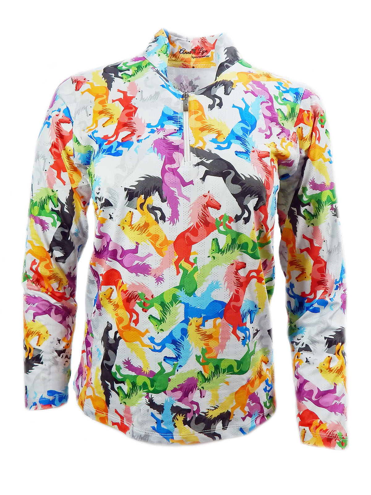 Anni Lyn Sportswear Girl's ProAire Printed L/S Shirt