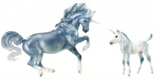 Breyer Horses - "Cascade and Caspian" Unicorn Mare and Foal