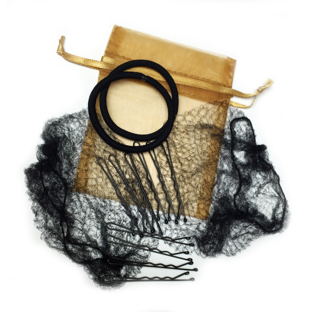 RWR Ultra Sheer Bun Net Kit - Items