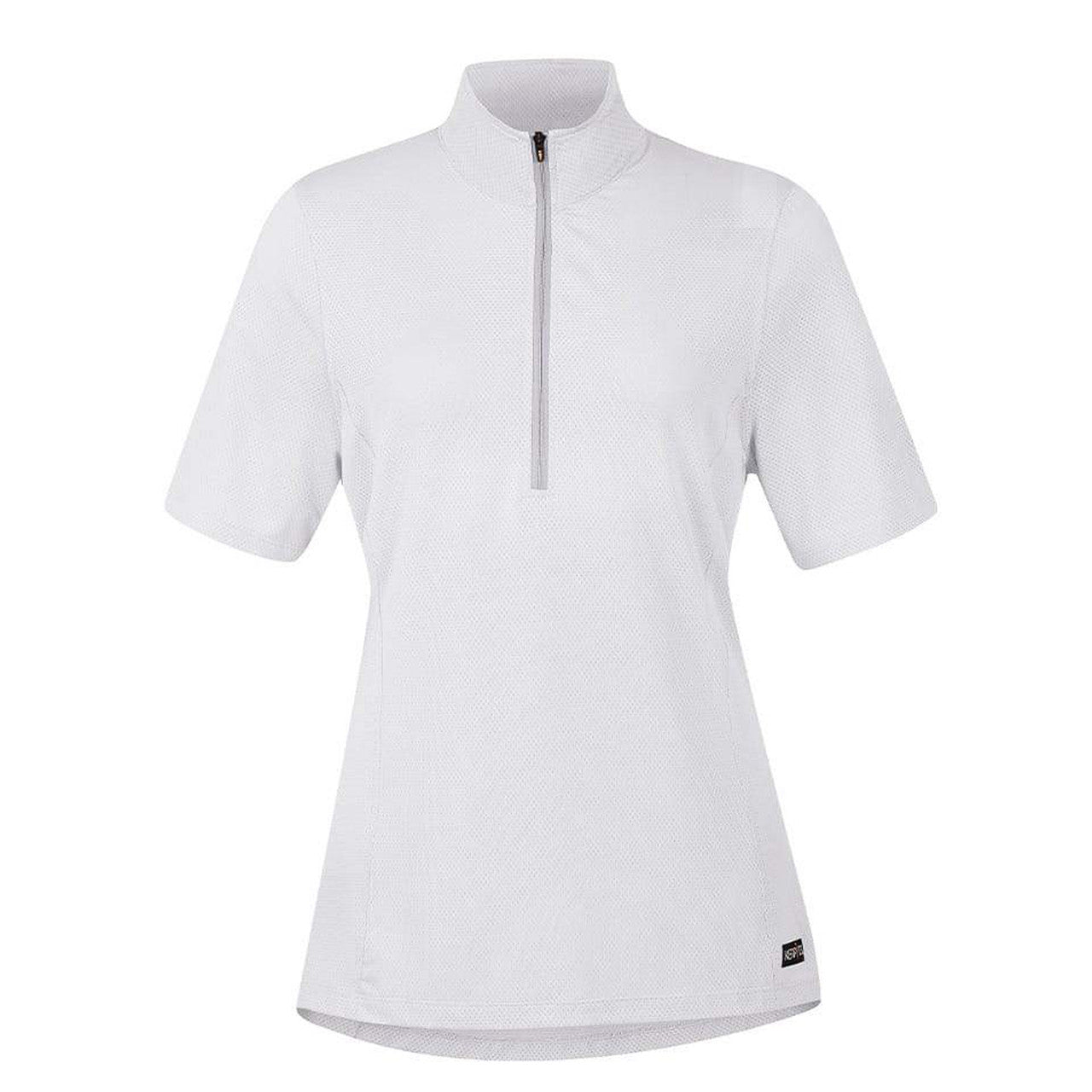 Kerrits Women's Ice Fil Lite Short Sleeve Riding Shirt - White