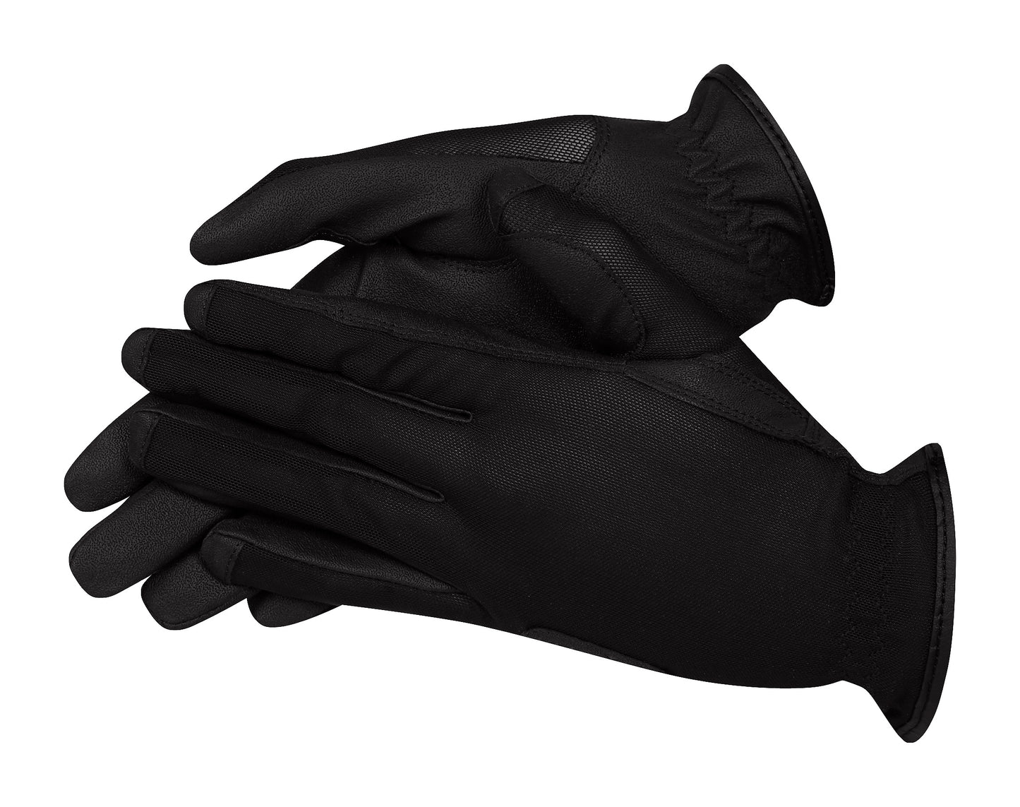 Kerrits Black Mesh Riding Gloves