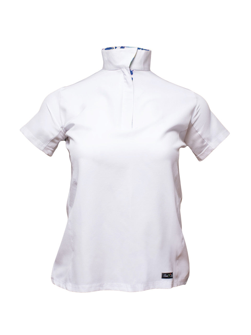 Anni Lyn Sportswear Women's Short Sleeve Ventilated Show Shirt - Closed