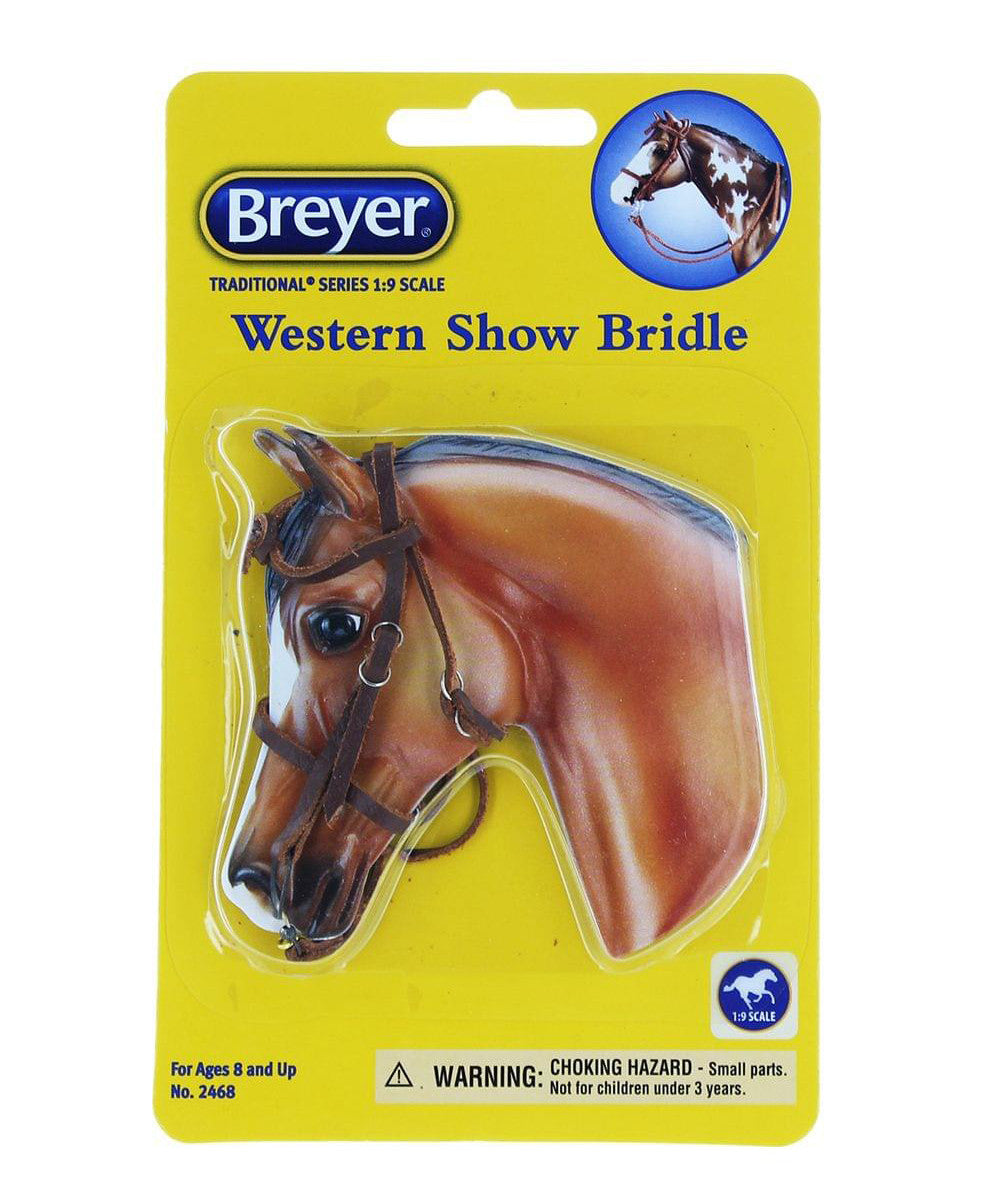 Breyer Horses - Traditional Model Leather Western Show Bridle on Card