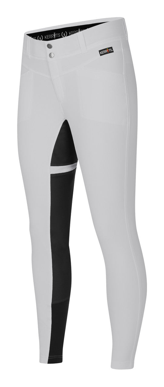 Kerrits Women's Crossover II Full Seat Breech in White