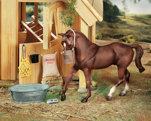 Breyer Horses - Stable Feed Set - Display