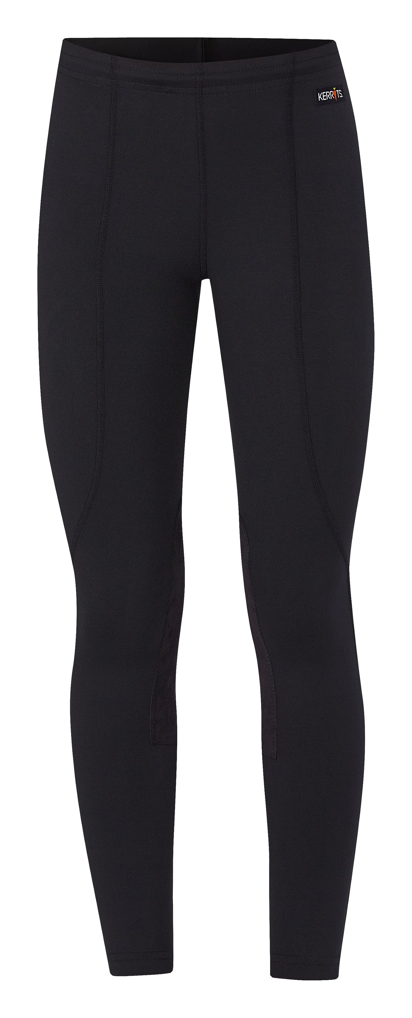 Kerrits Kids Performance Kneepatch Tight in Black or Tan