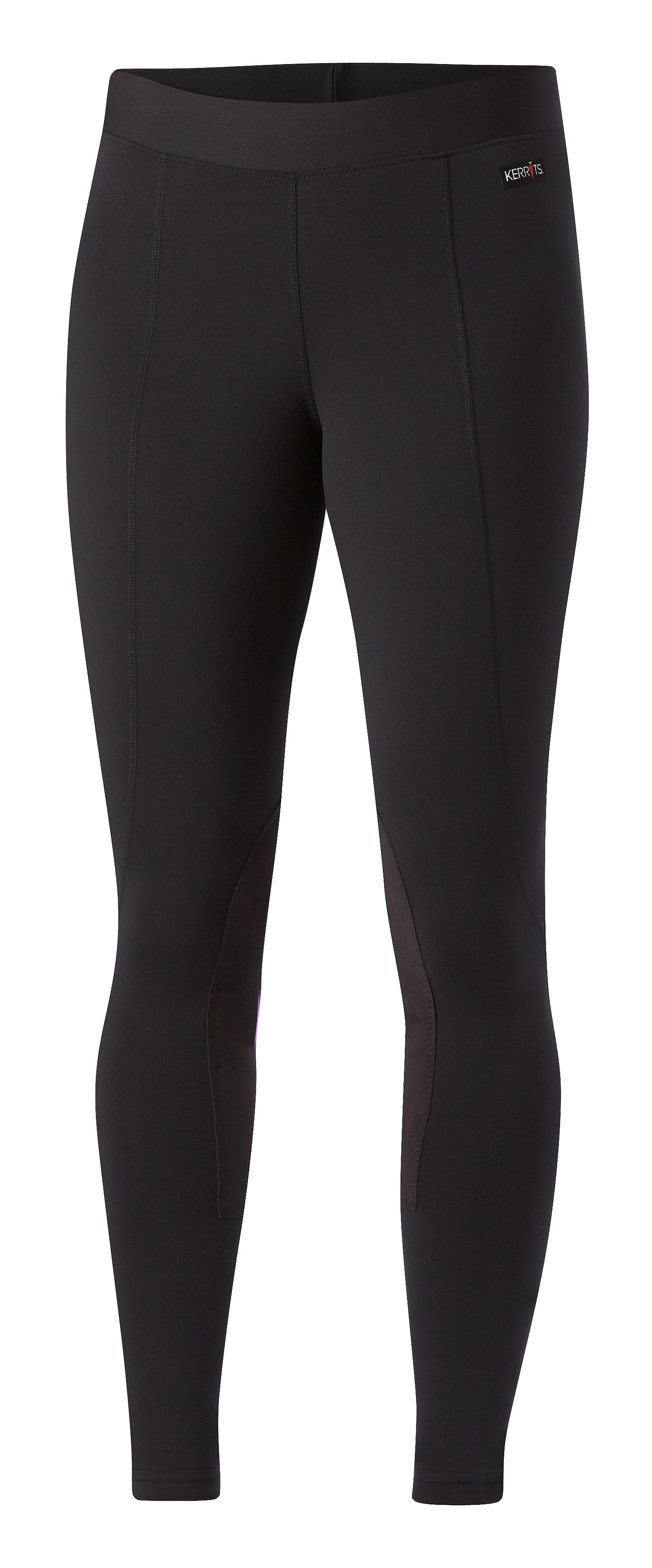 Kerrits Women's Flow Rise Performance Tights in Black or Tan