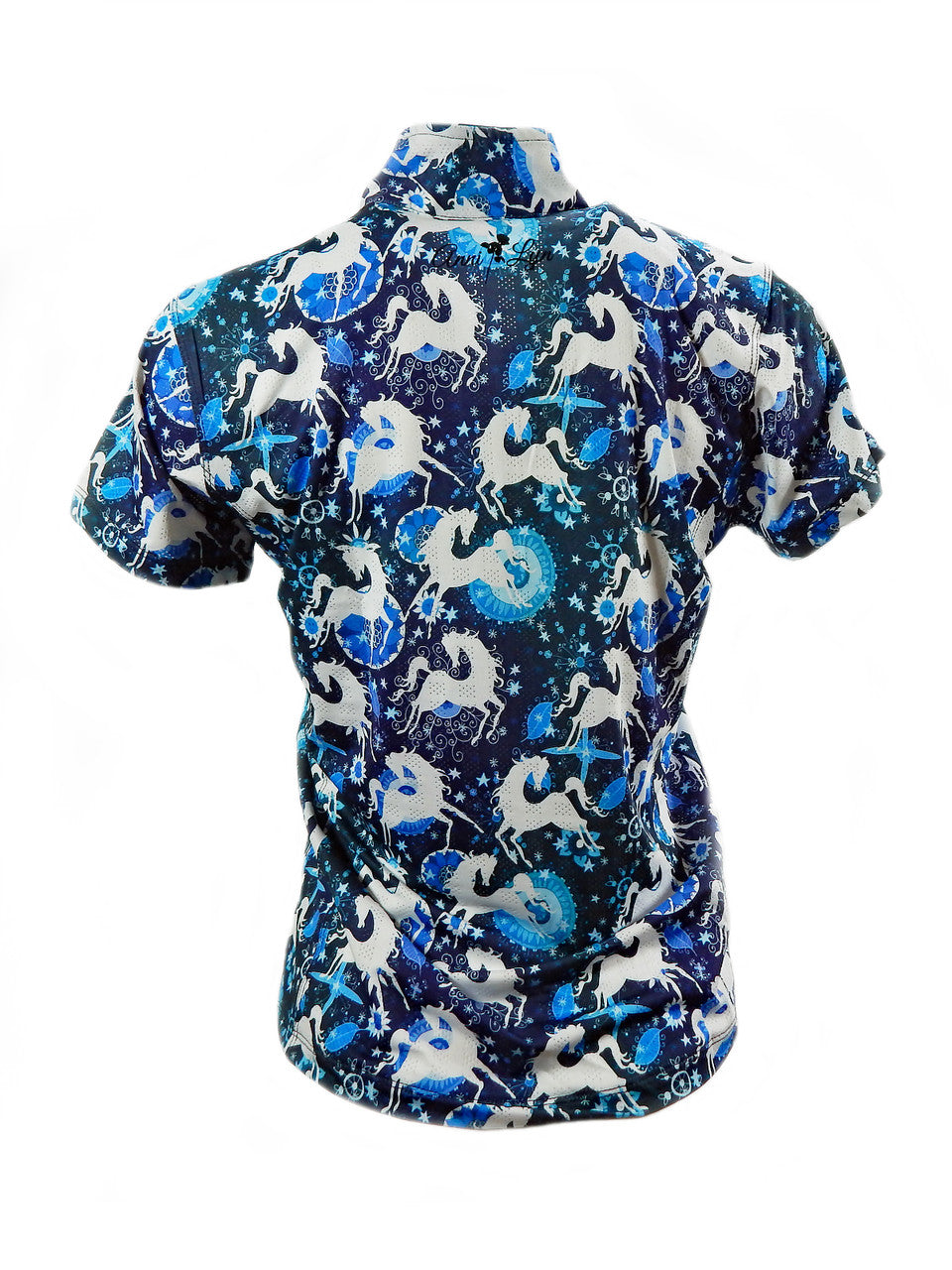 Anni Lyn Sportswear Women's ProAire Printed S/S Shirt - Mythical Back