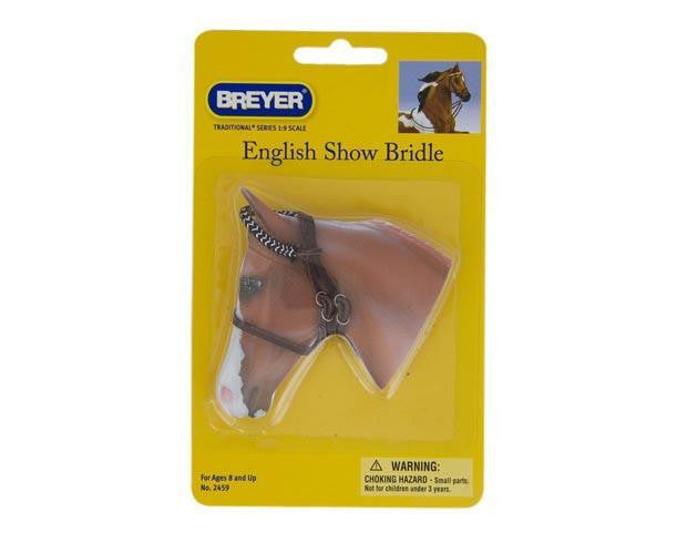 Breyer Horses - Traditional Size English Leather Show Bridle on Card