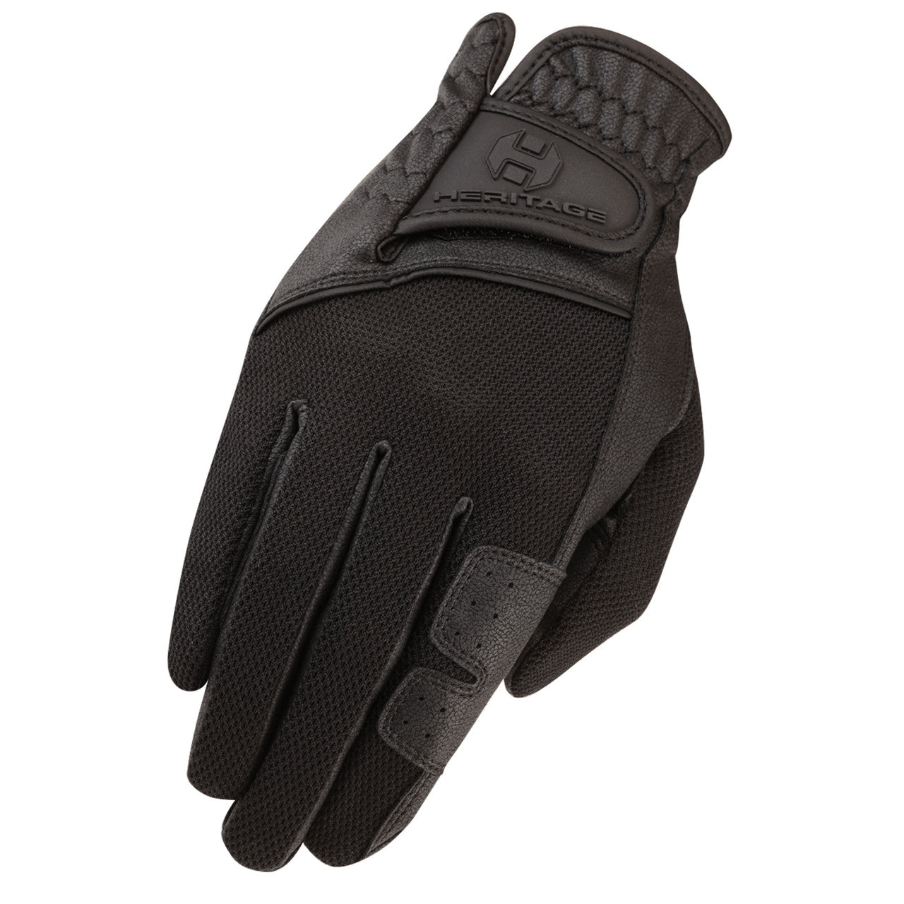 Heritage Gloves Adult Cross Country Gloves - Solid Black