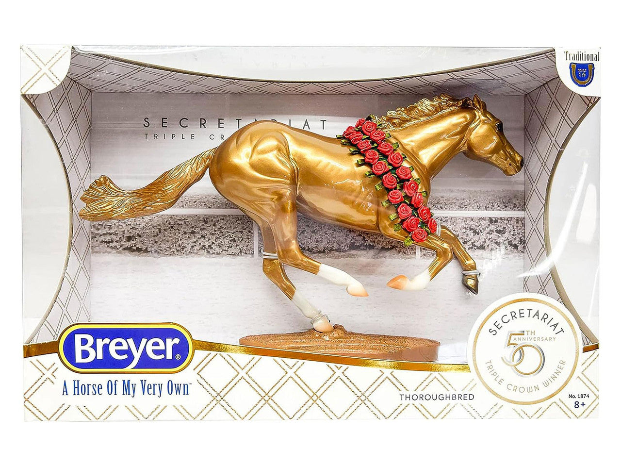 Breyer Horses - Secretariat - 50th Anniversary of Triple Crown Winner - Boxed