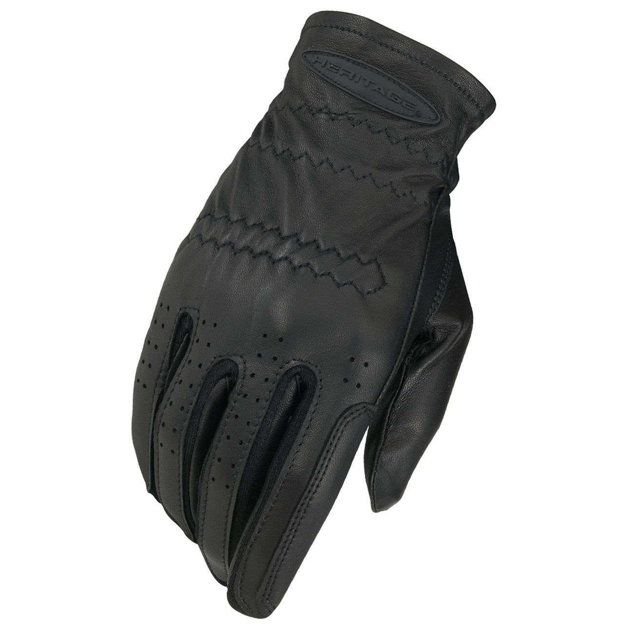 Heritage Gloves Adult Pro-Fit Leather Gloves - Black