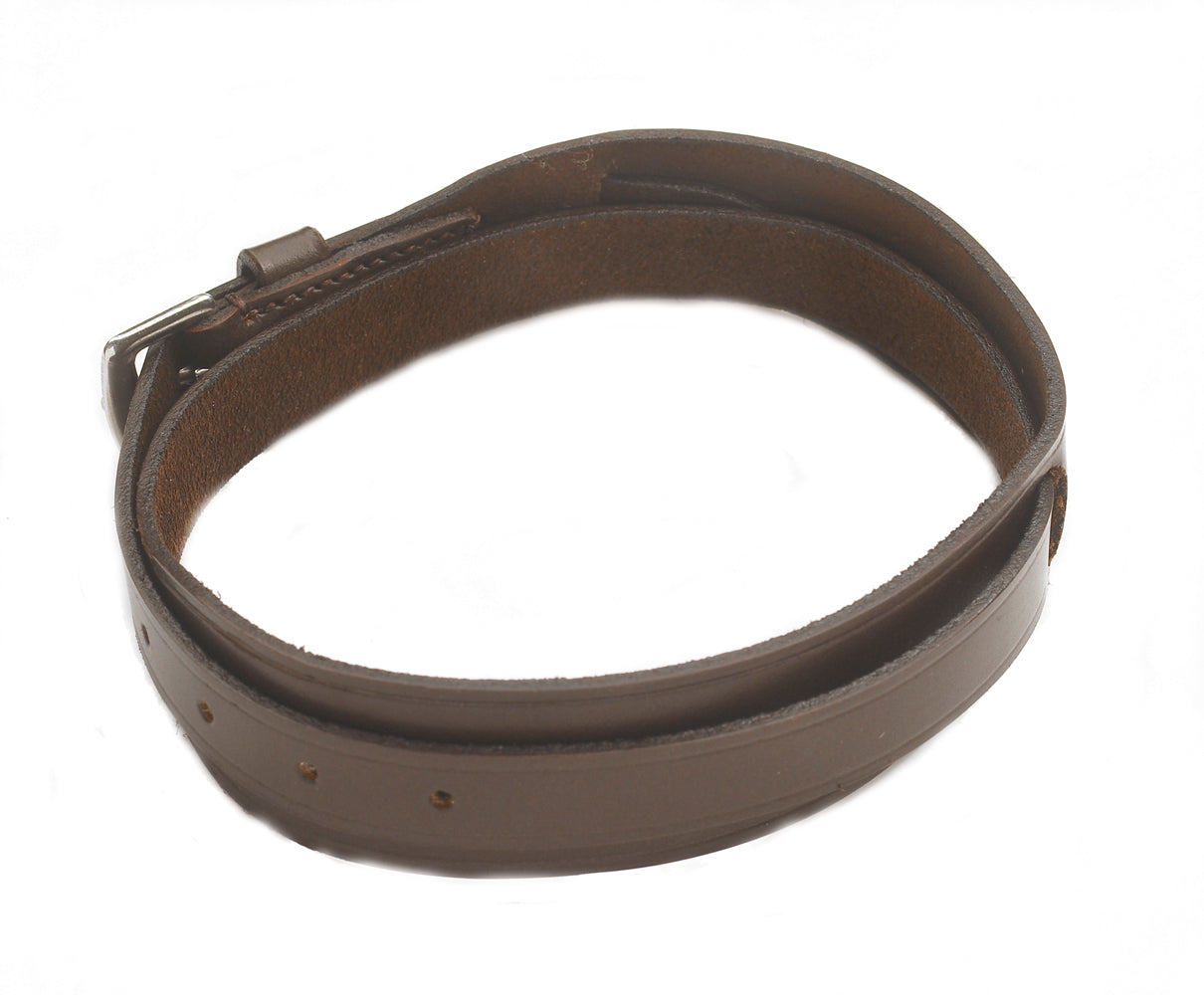 Ovation Brown Leather Garter Strap