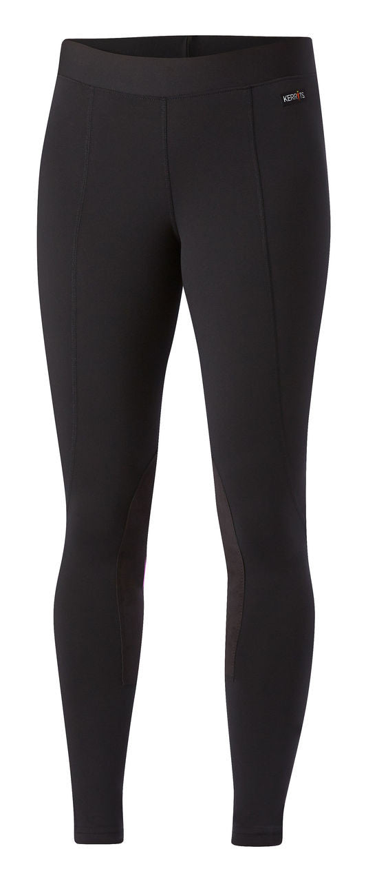 Kerrits Women's Flow Rise Performance Tights in Black