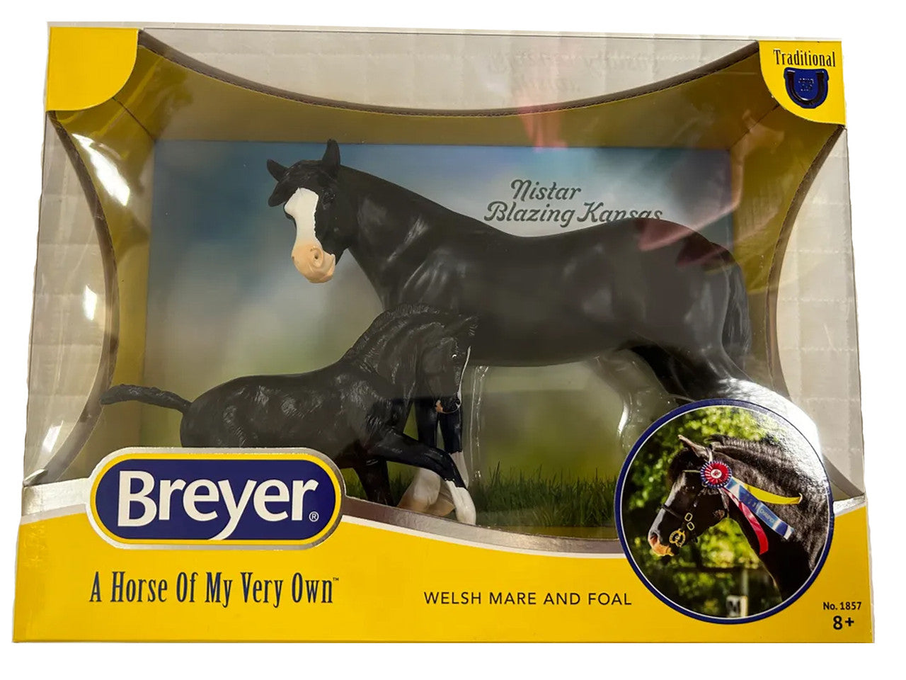 Breyer Horses - NiStar Blazing Kansas and Ethel - Boxed