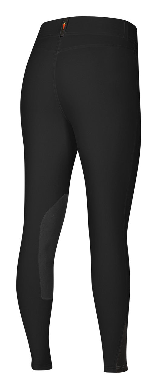 Kerrits Women's Crossover II Knee Patch Breech in Black Back