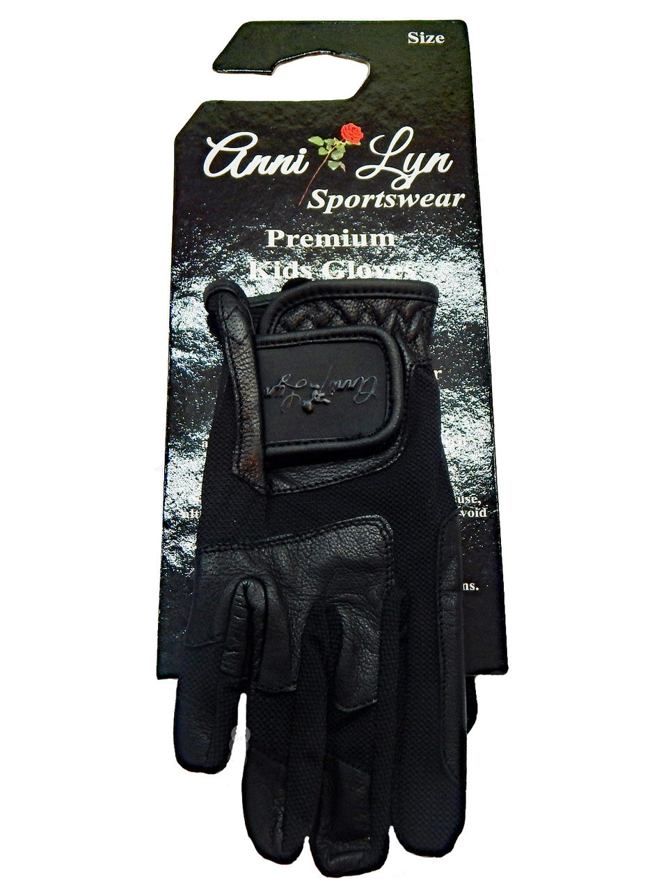 Anni Lyn Sportswear Kids Leather Show Circuit Glove - Display