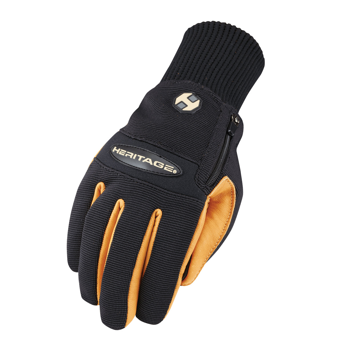 Heritage Gloves Extreme Winter Work Gloves in Black/Tan