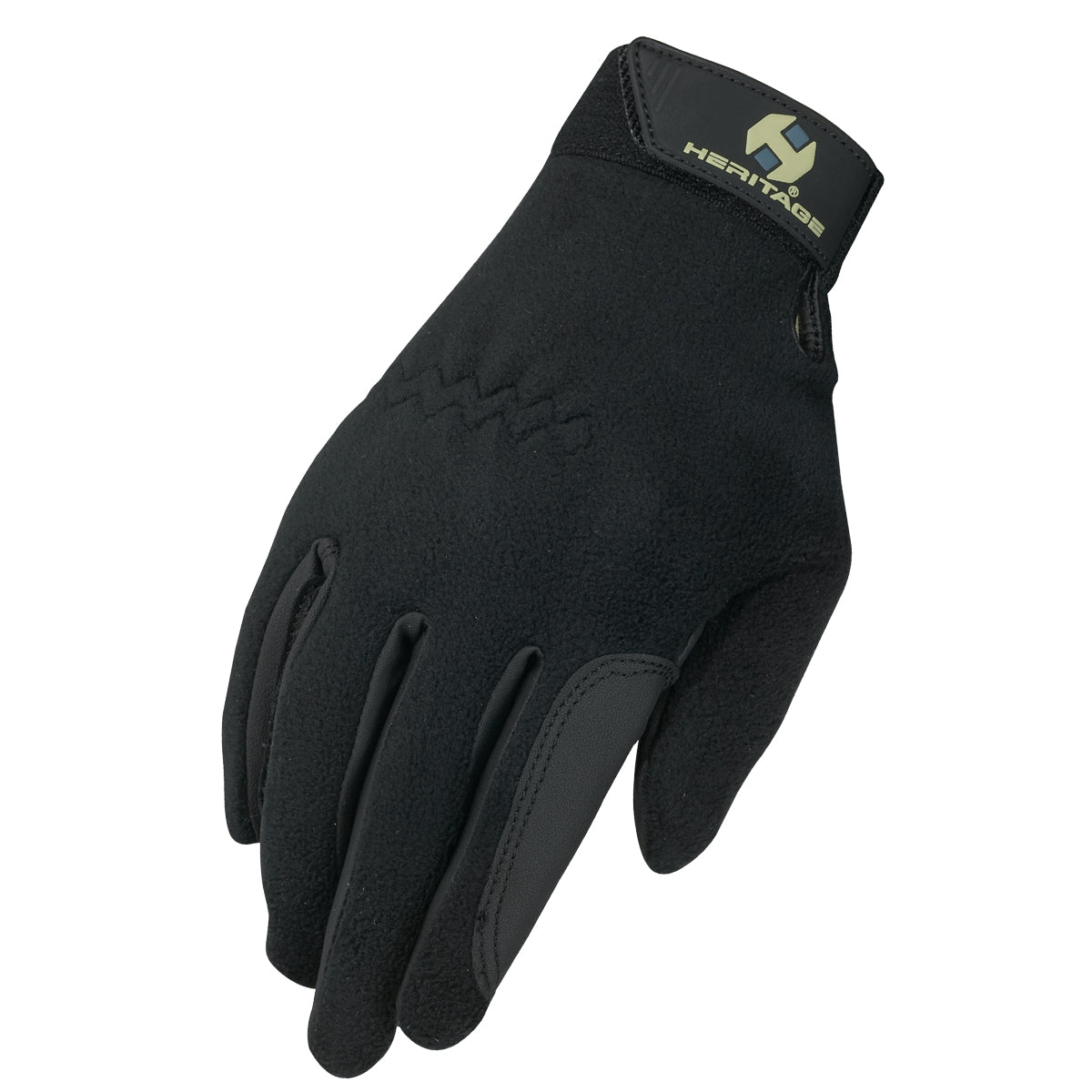 Heritage Gloves Performance Fleece Glove in Black