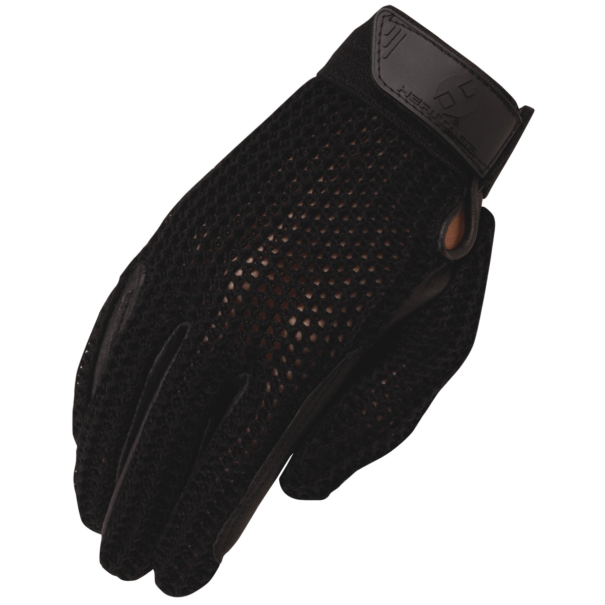 Heritage Gloves Adult Unisex Crochet Riding Glove