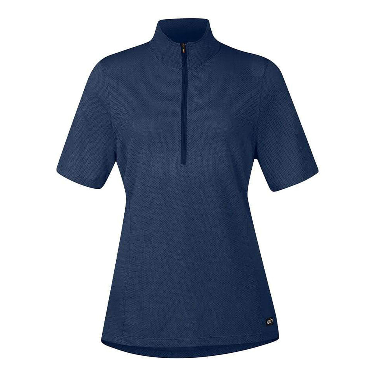 Kerrits Women's Ice Fil Lite Short Sleeve Riding Shirt - Navy