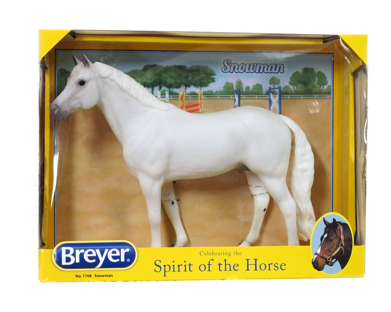 Breyer Horses - "Snowman" - Jumping Champion in Box