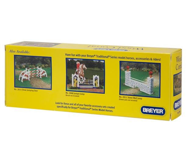 Breyer Horses - Natural Wood Corral - Box Back