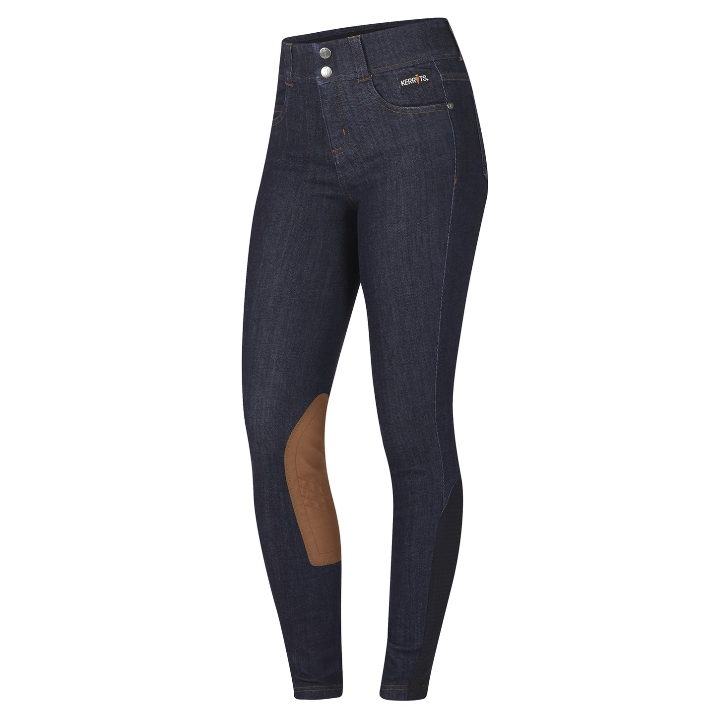 Kerrits Kids Stretch Denim Knee Patch Breeches