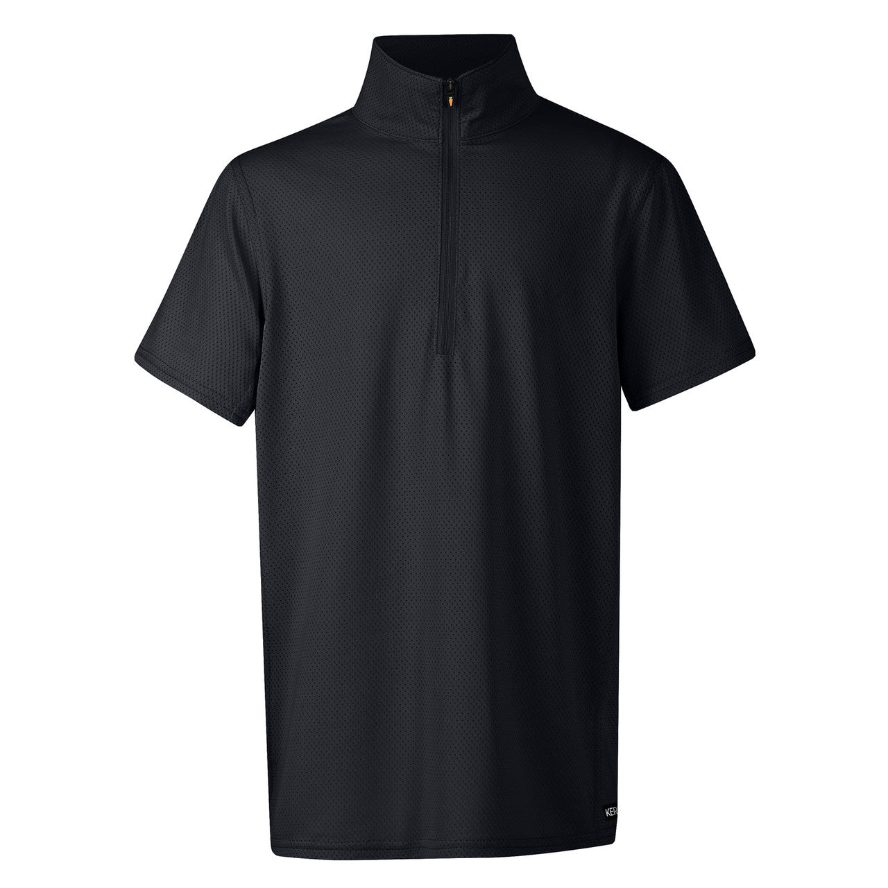 Kerrits Kids Ice Fil Lite Short Sleeve Riding Shirt - Black