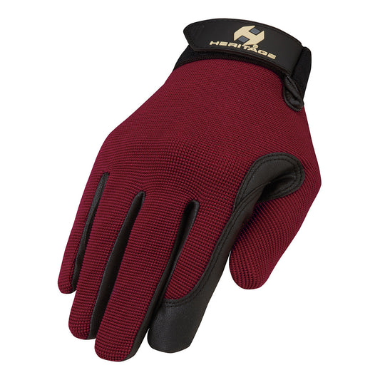 Heritage Performance Gloves / Dark Red