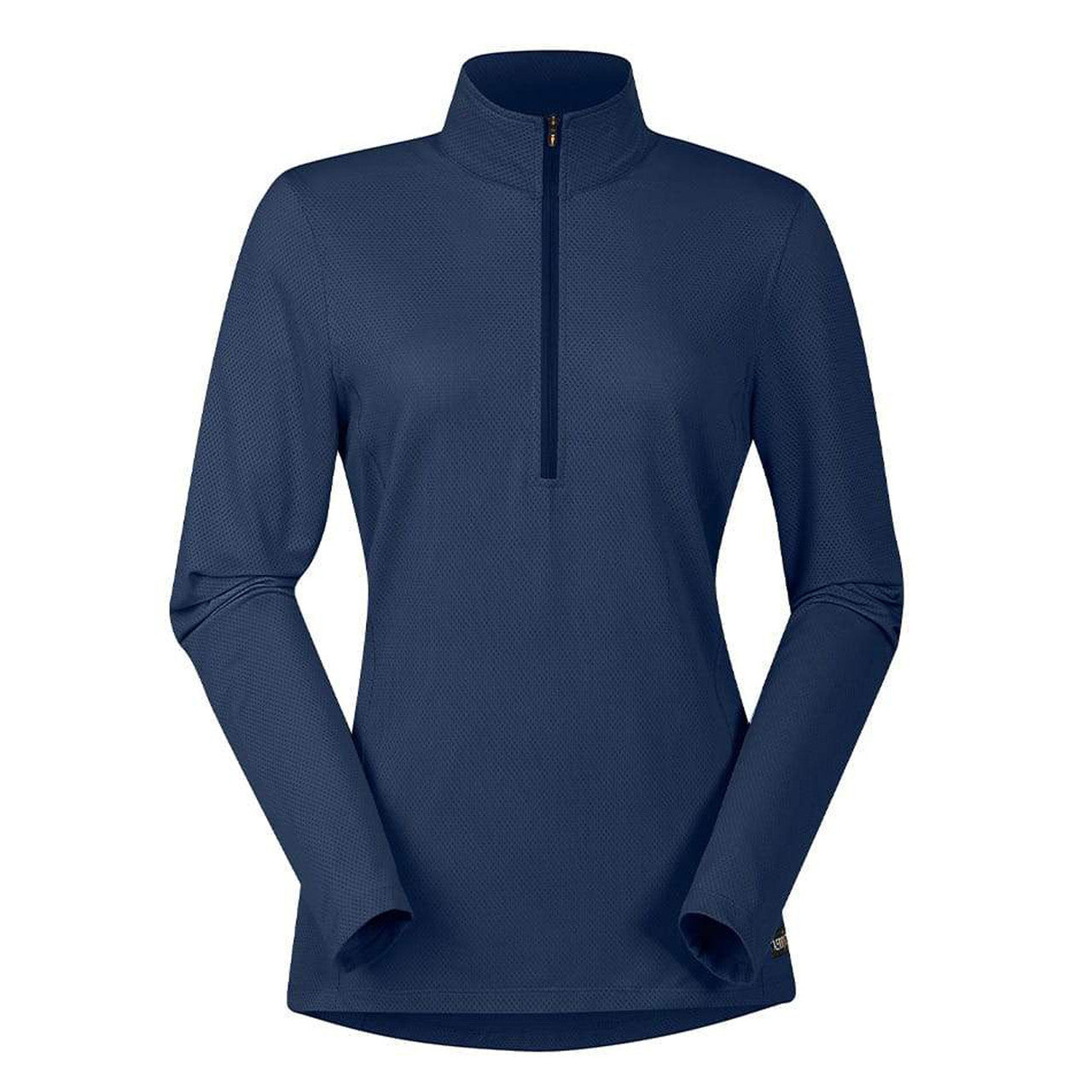 Kerrits Women's Ice Fil Lite Long Sleeve Shirt in Navy