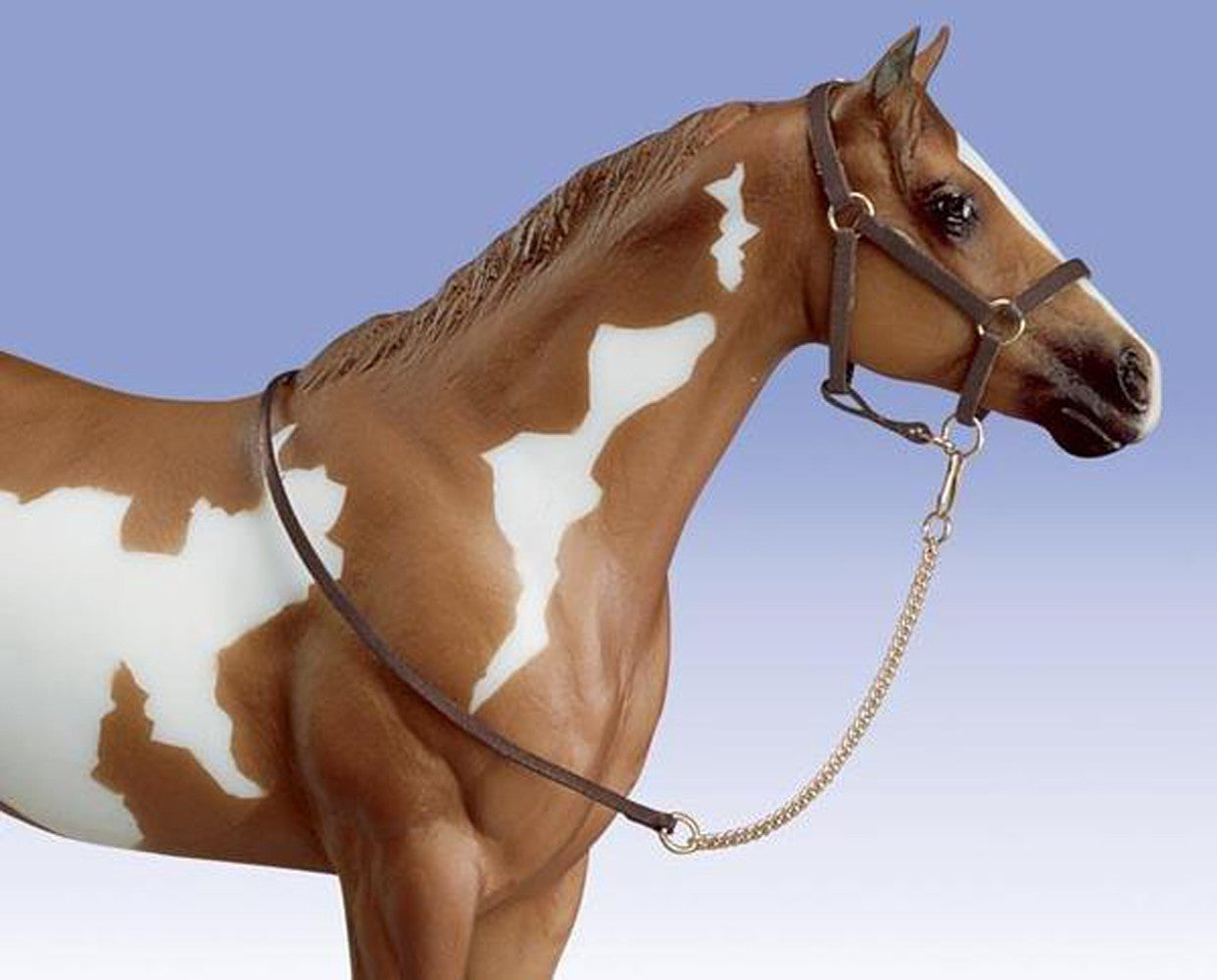 Breyer Horses - Traditional Size Halter with Lead Rope on Model