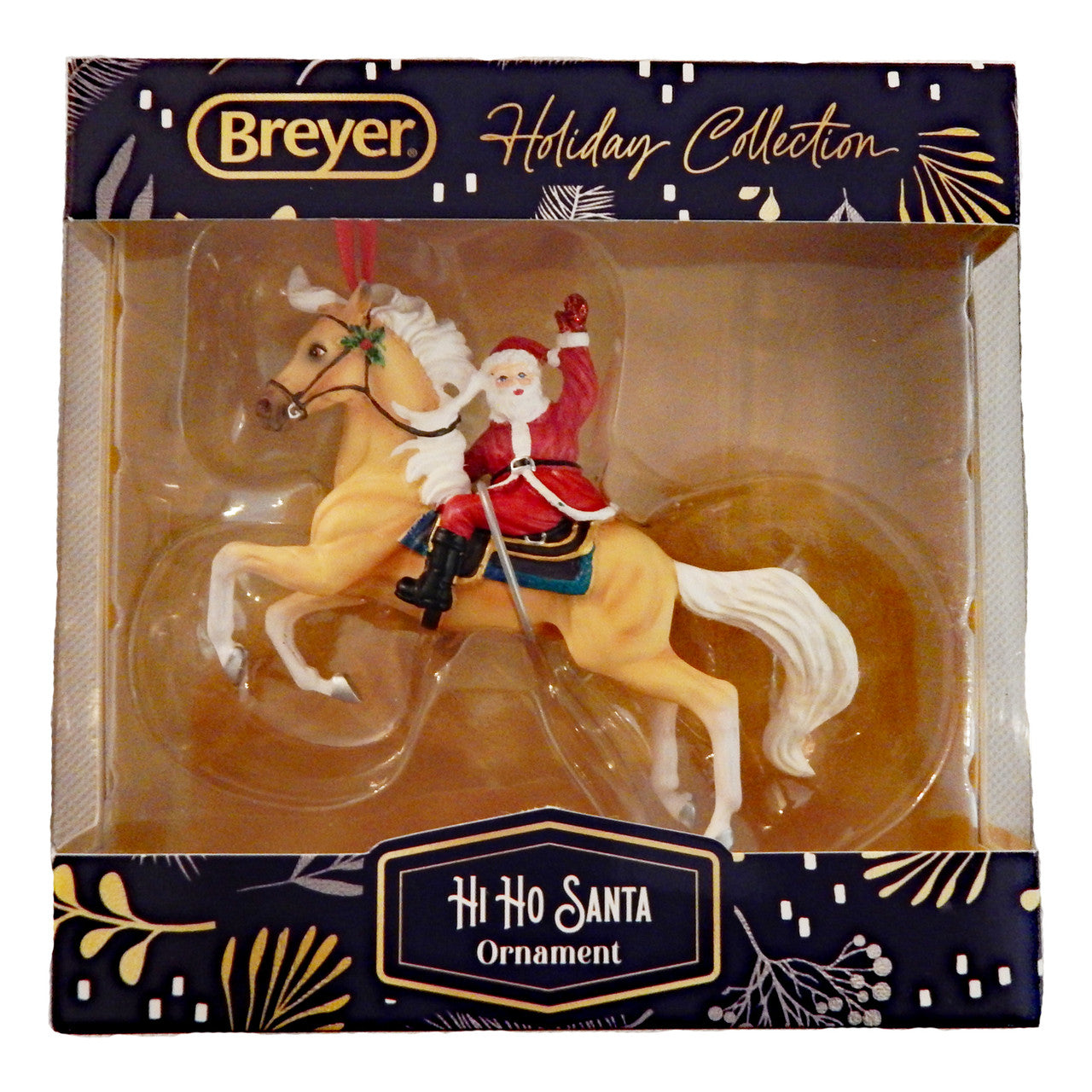 Breyer Horses Holiday Collection 2024 Ornament - Hi Ho Santa - Box Front