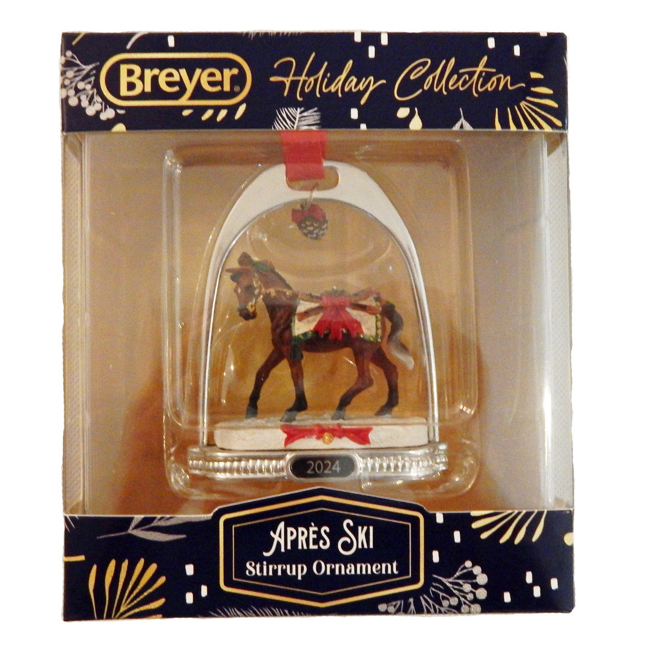 Breyer Horses Holiday 2024 Stirrup Ornament - Box Front