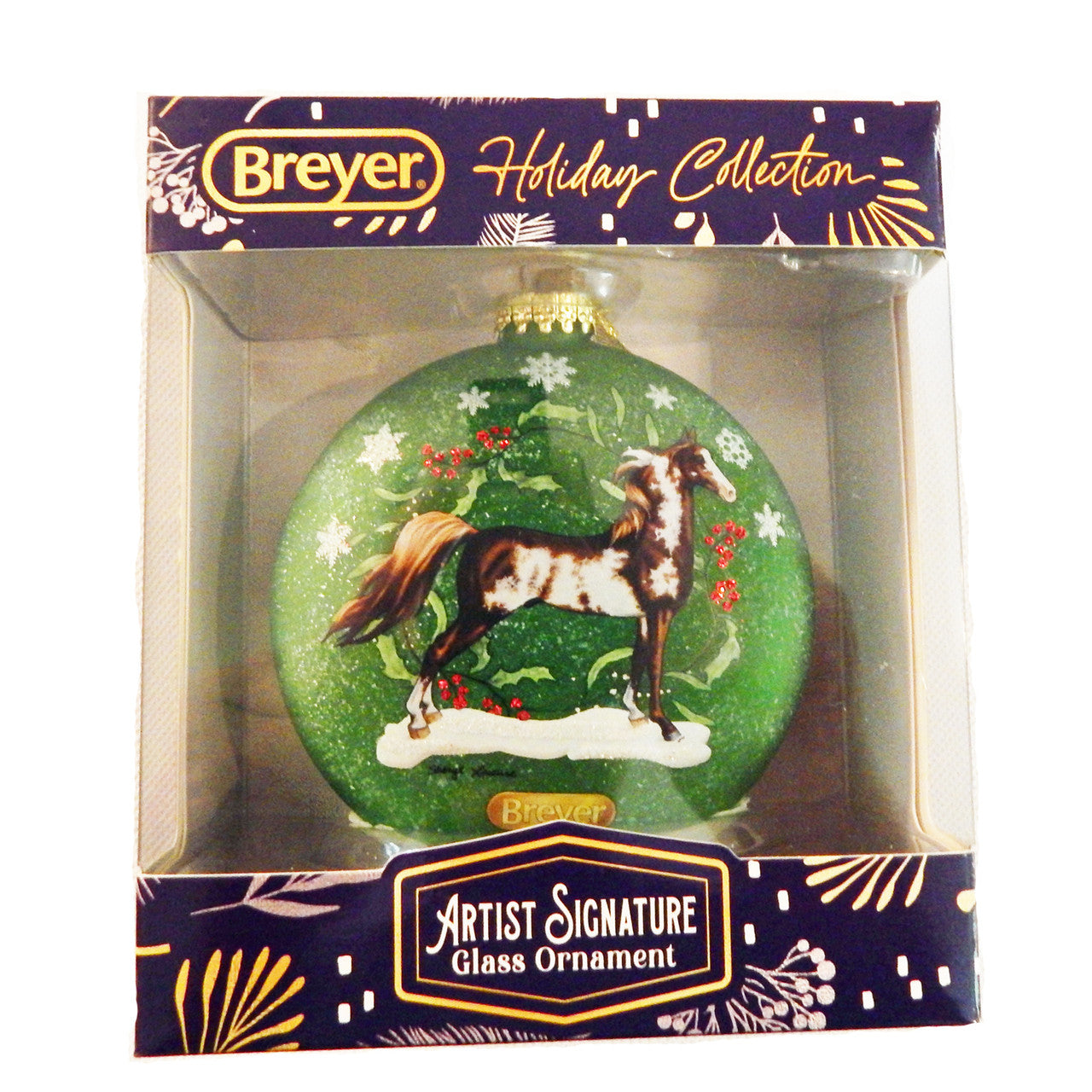 Breyer Horses 2024 Holiday Collection Artist's Signature Ornament - Saddlebred - Box Front