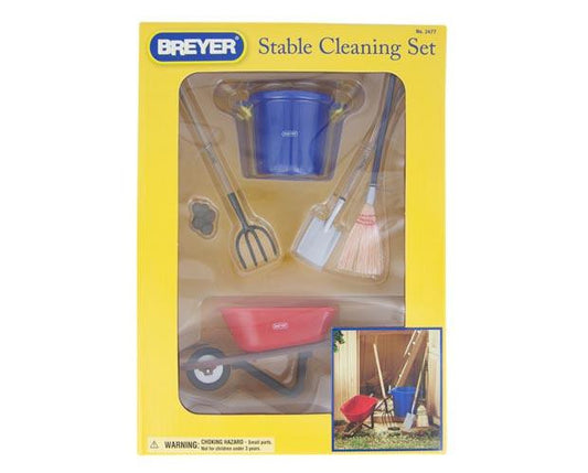 Breyer Horses - Stable Cleaning Set - Box Front