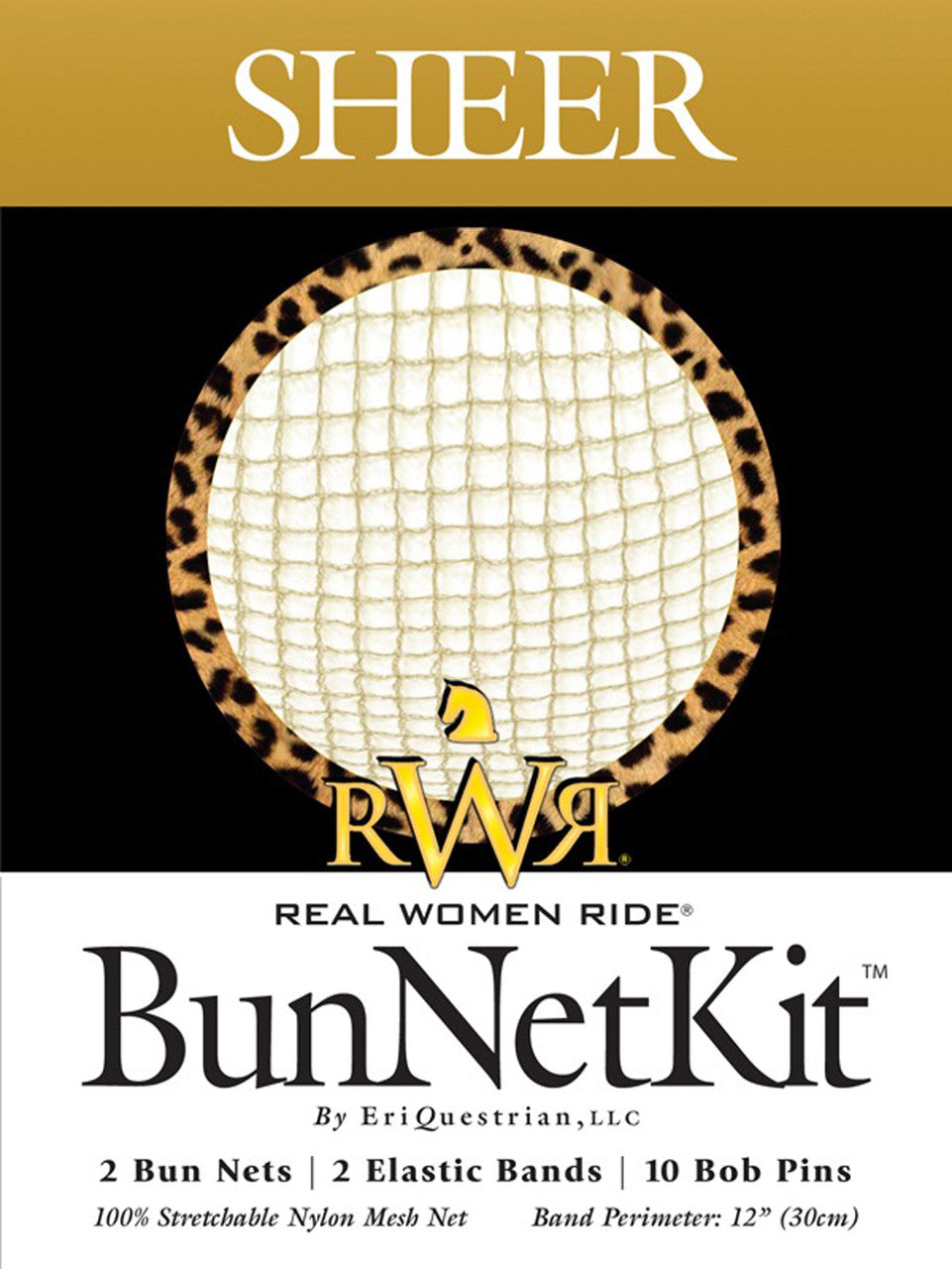 RWR Ultra Sheer Bun Net Kit - Blonde